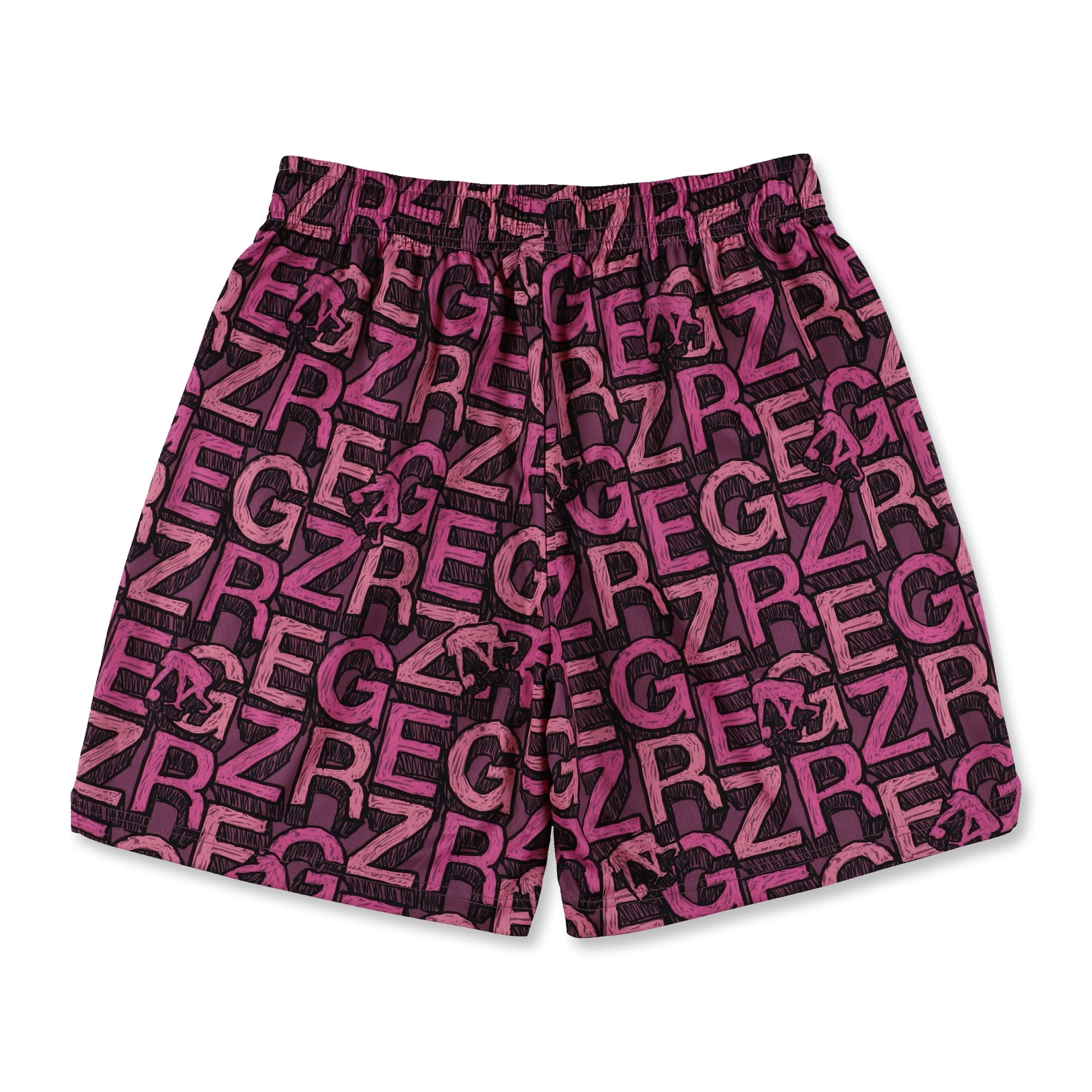 ひざ上丈］スクリブルブロック カットオフショートパンツ – EGOZARU