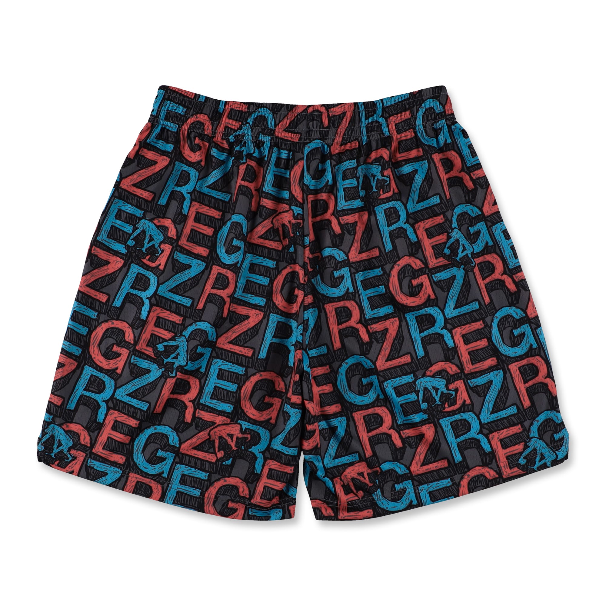 ひざ上丈］スクリブルブロック カットオフショートパンツ – EGOZARU