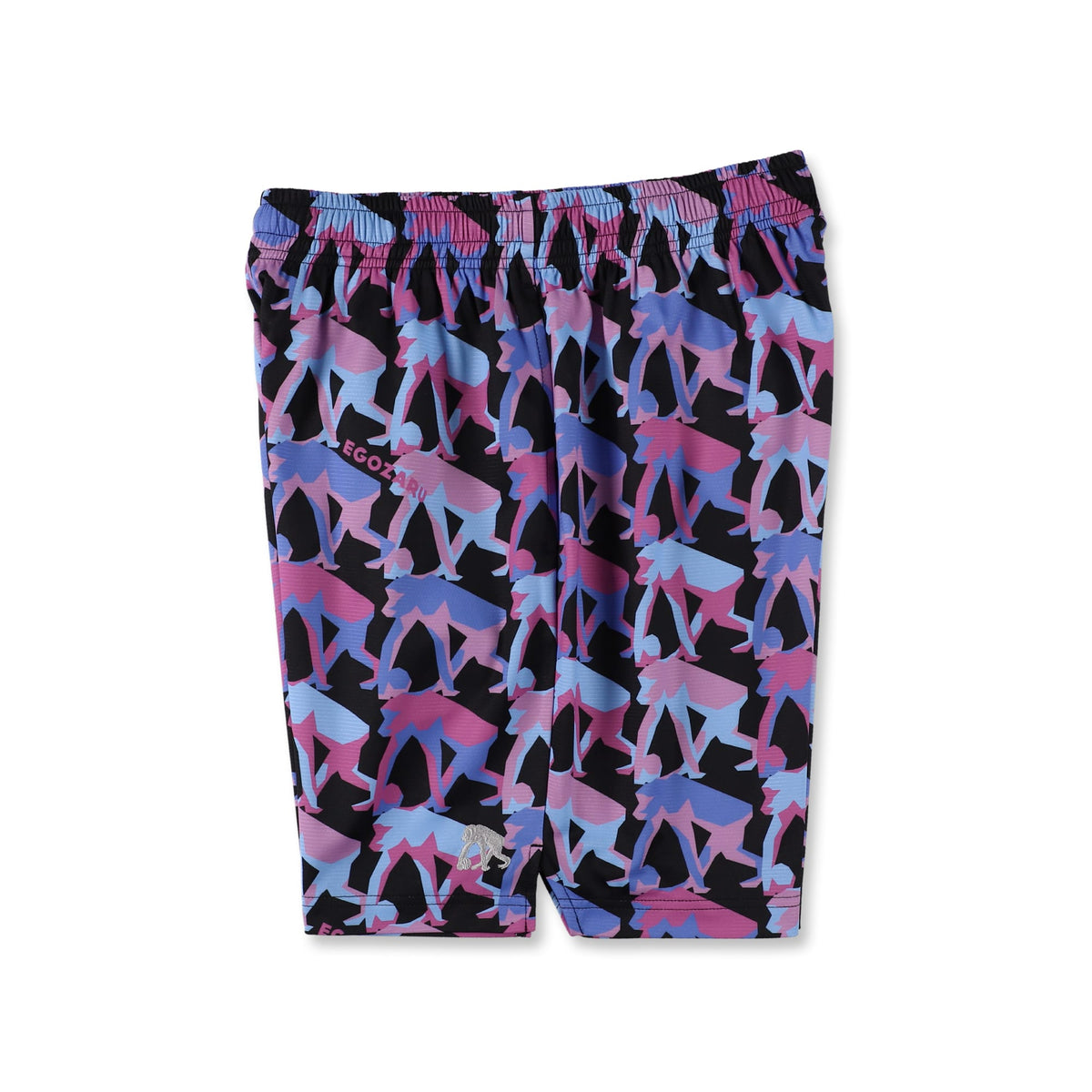 [ひざ上丈] ポリゴン カットオフショートパンツ