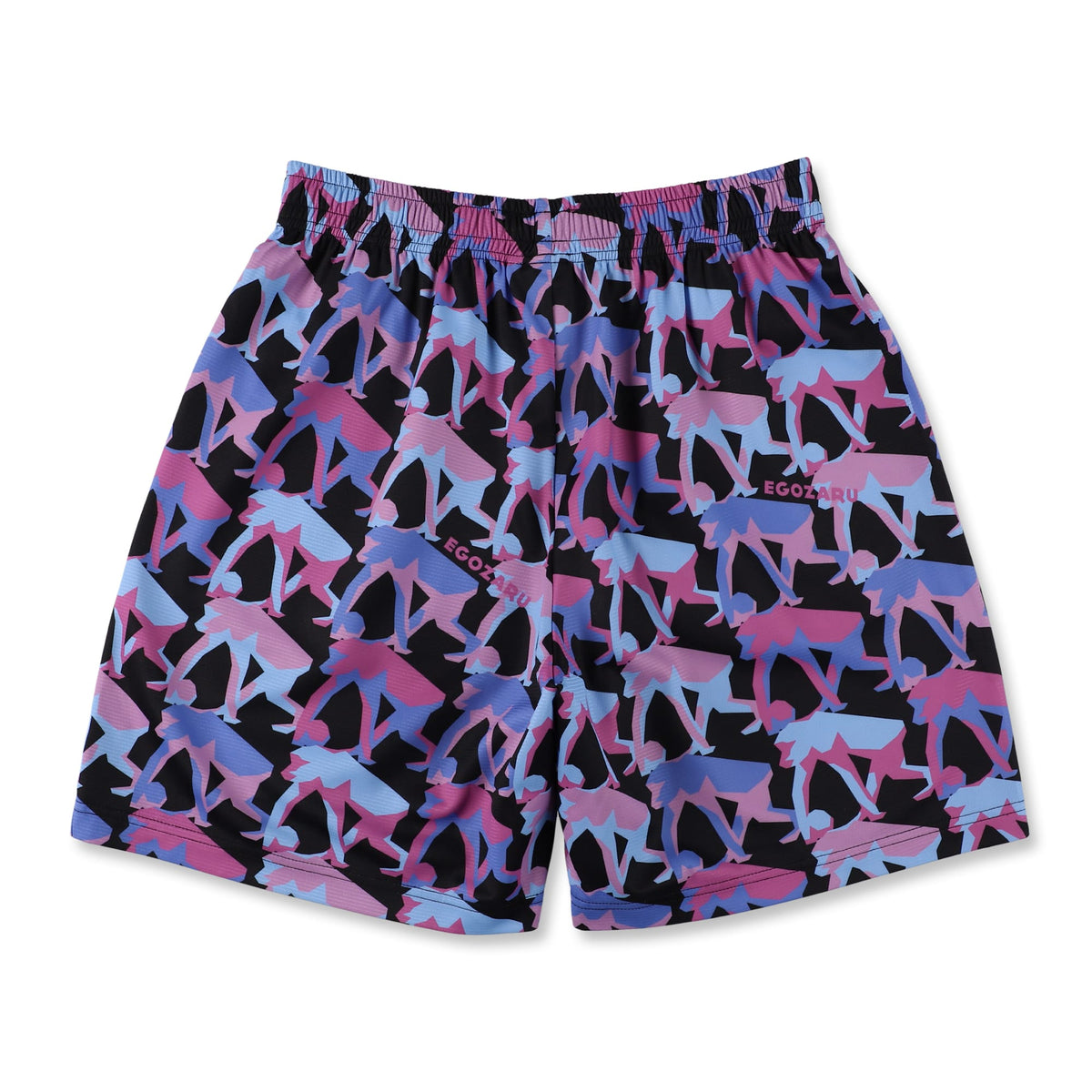 [ひざ上丈] ポリゴン カットオフショートパンツ