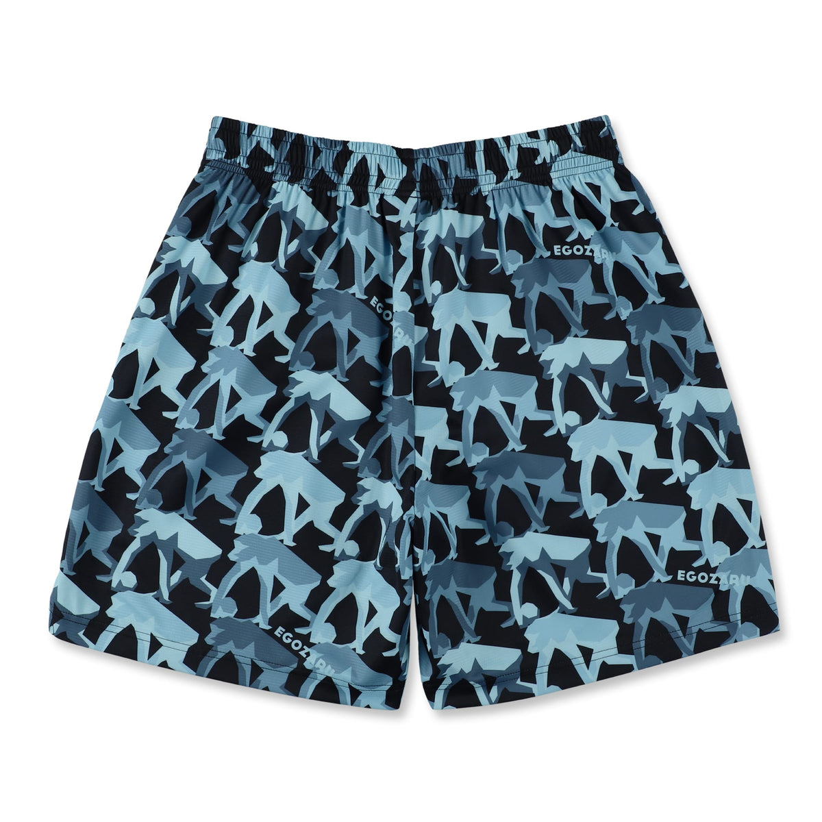 [ひざ上丈] ポリゴン カットオフショートパンツ