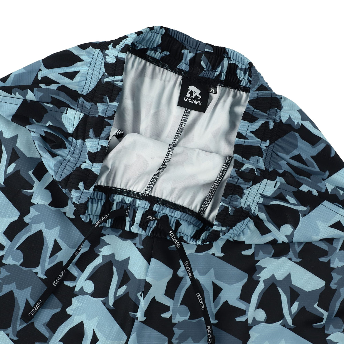 [ひざ上丈] ポリゴン カットオフショートパンツ