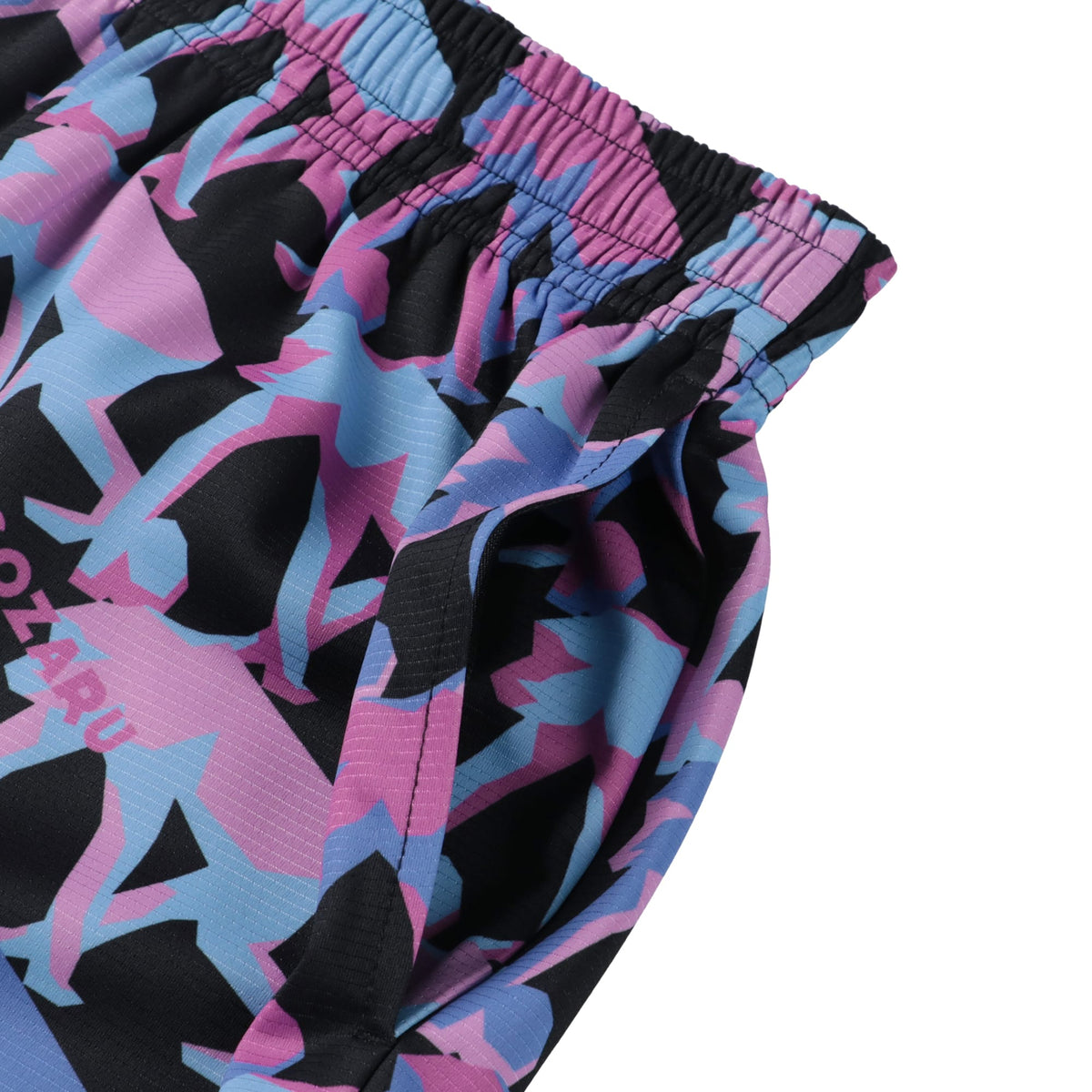 [ひざ上丈] ポリゴン カットオフショートパンツ