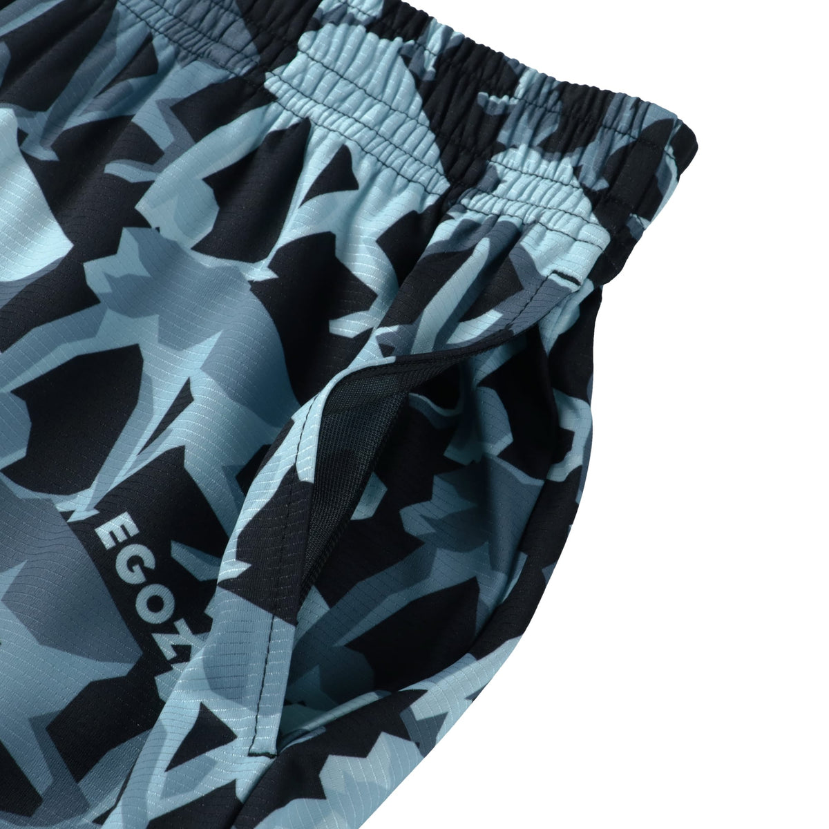 [ひざ上丈] ポリゴン カットオフショートパンツ