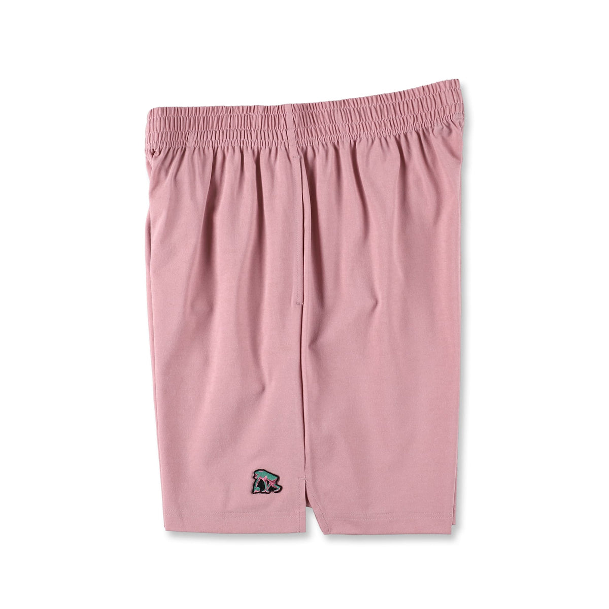 [ひざ上丈] ポリゴンワッペン カットオフショートパンツ