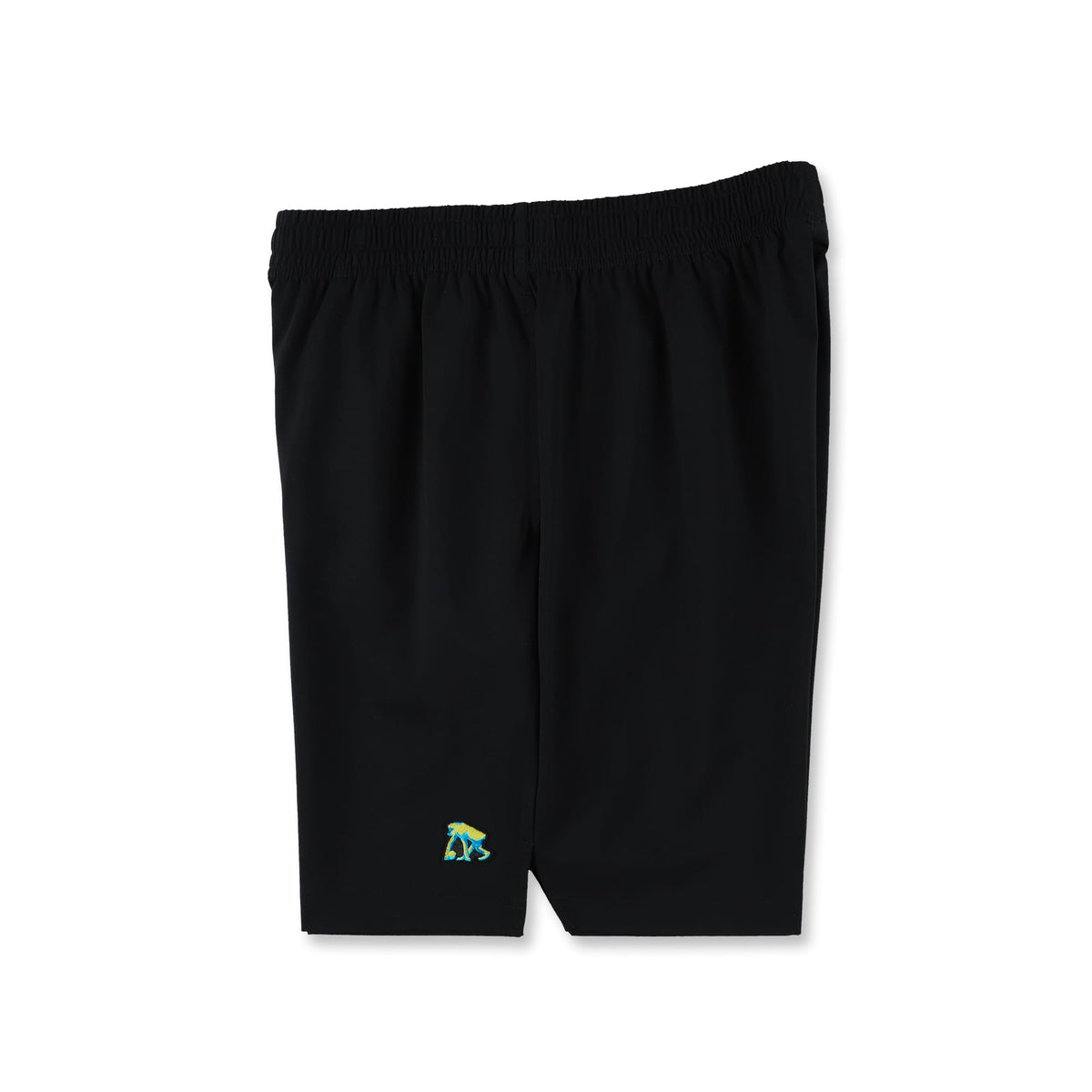 [ひざ上丈] ポリゴンワッペン カットオフショートパンツ