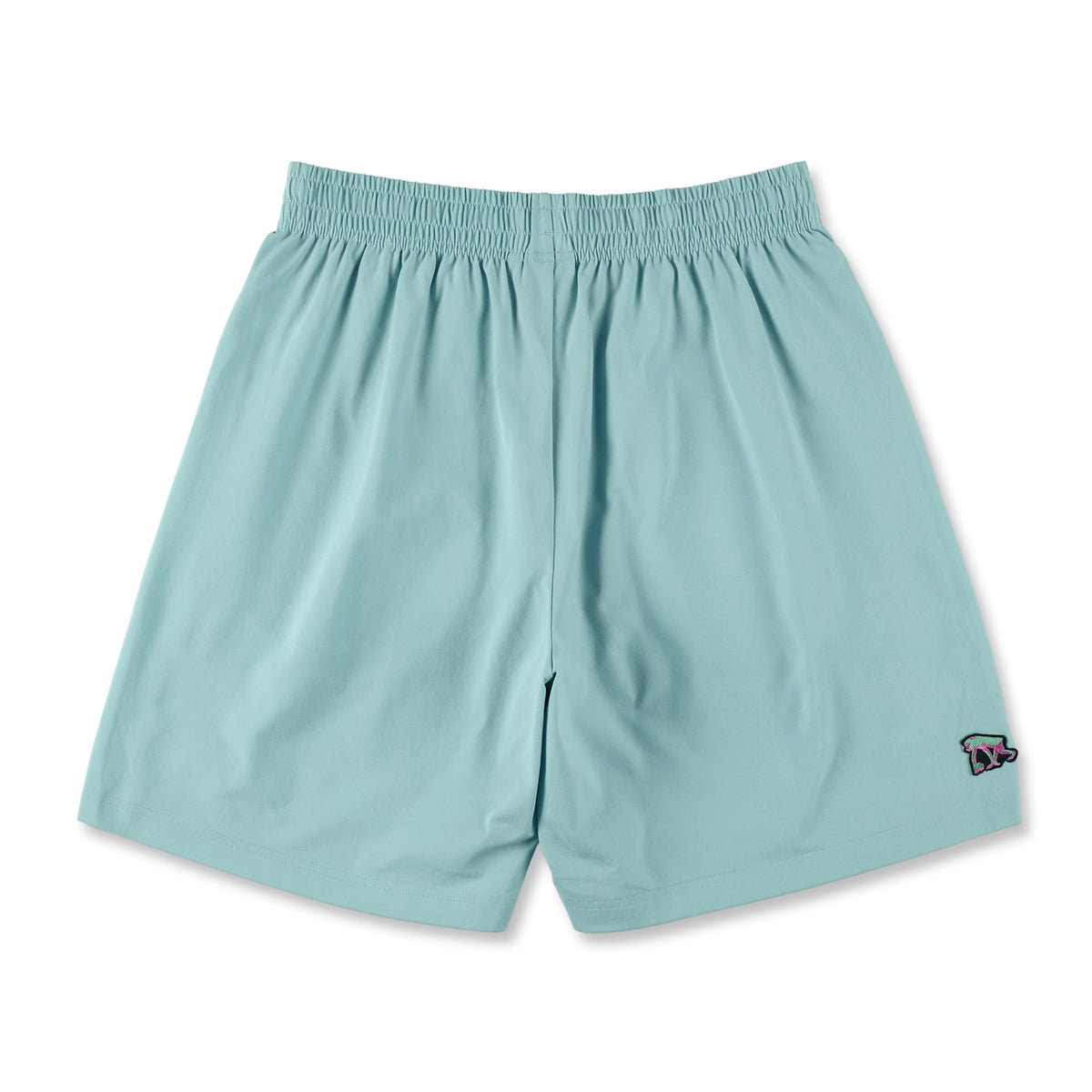 [ひざ上丈] ポリゴンワッペン カットオフショートパンツ