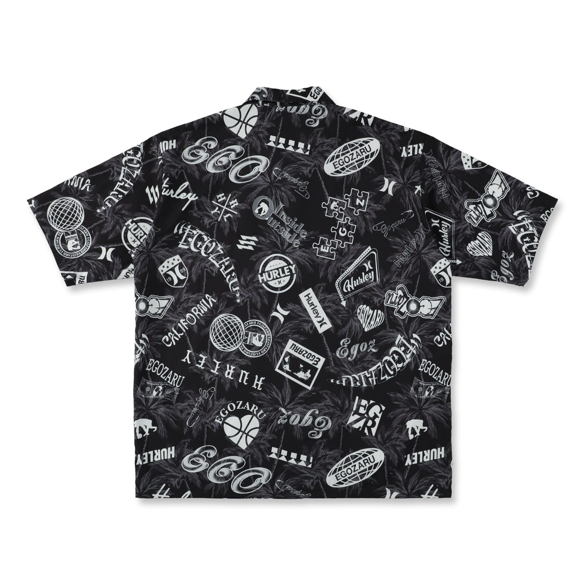 [EGOZARU x Hurley] オープンカラーシャツ