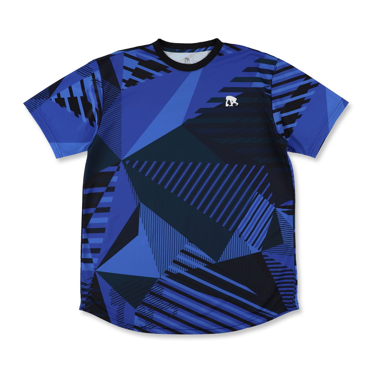 ワイドジオメトリック オールオーバープリント Tシャツ