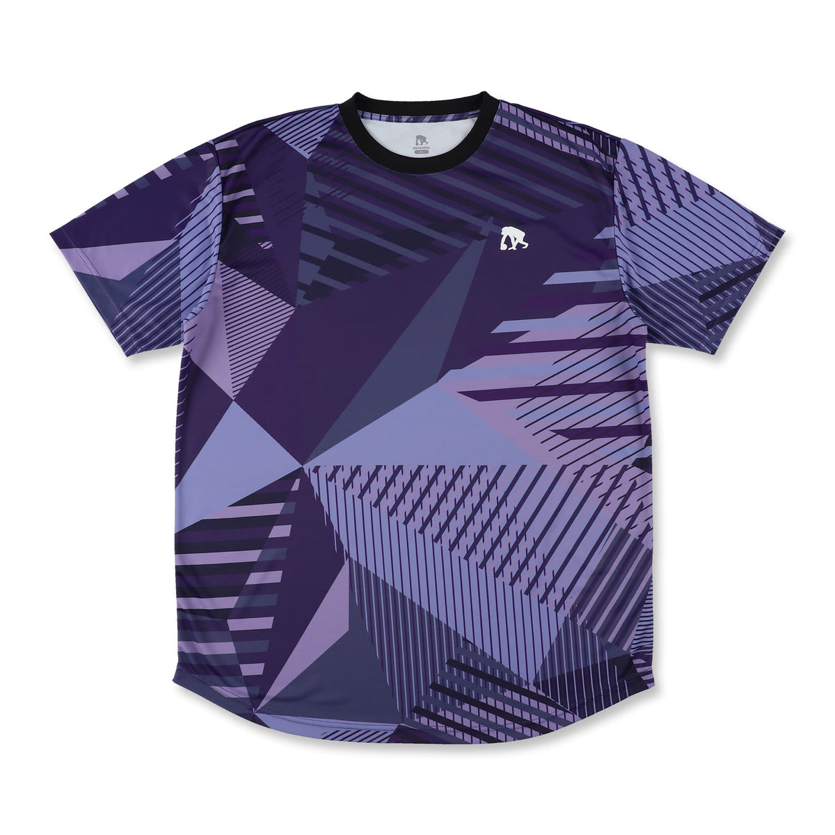 ワイドジオメトリック オールオーバープリント Tシャツ