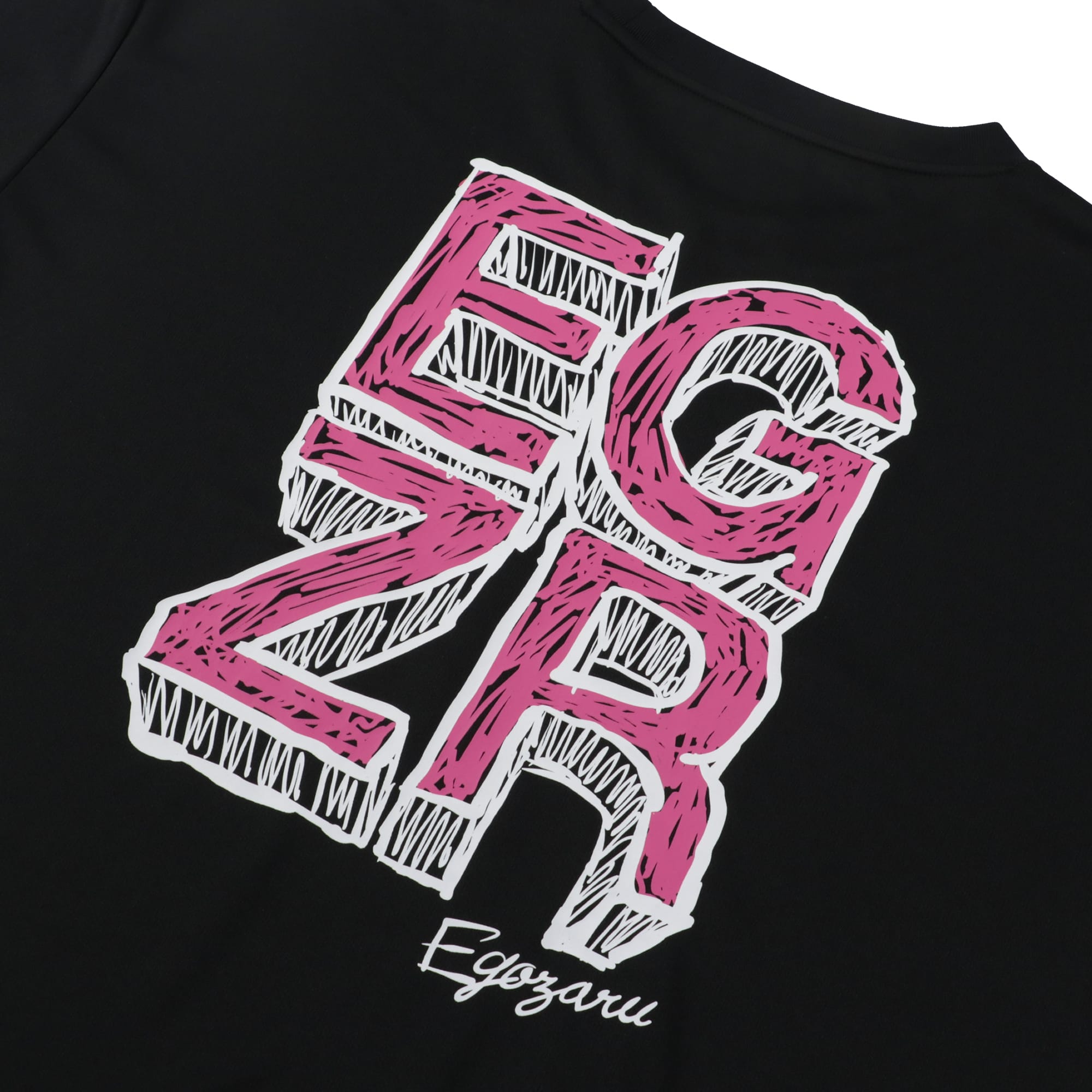 スクリブルブロック バックプリント Tシャツ – EGOZARU ONLINE STORE