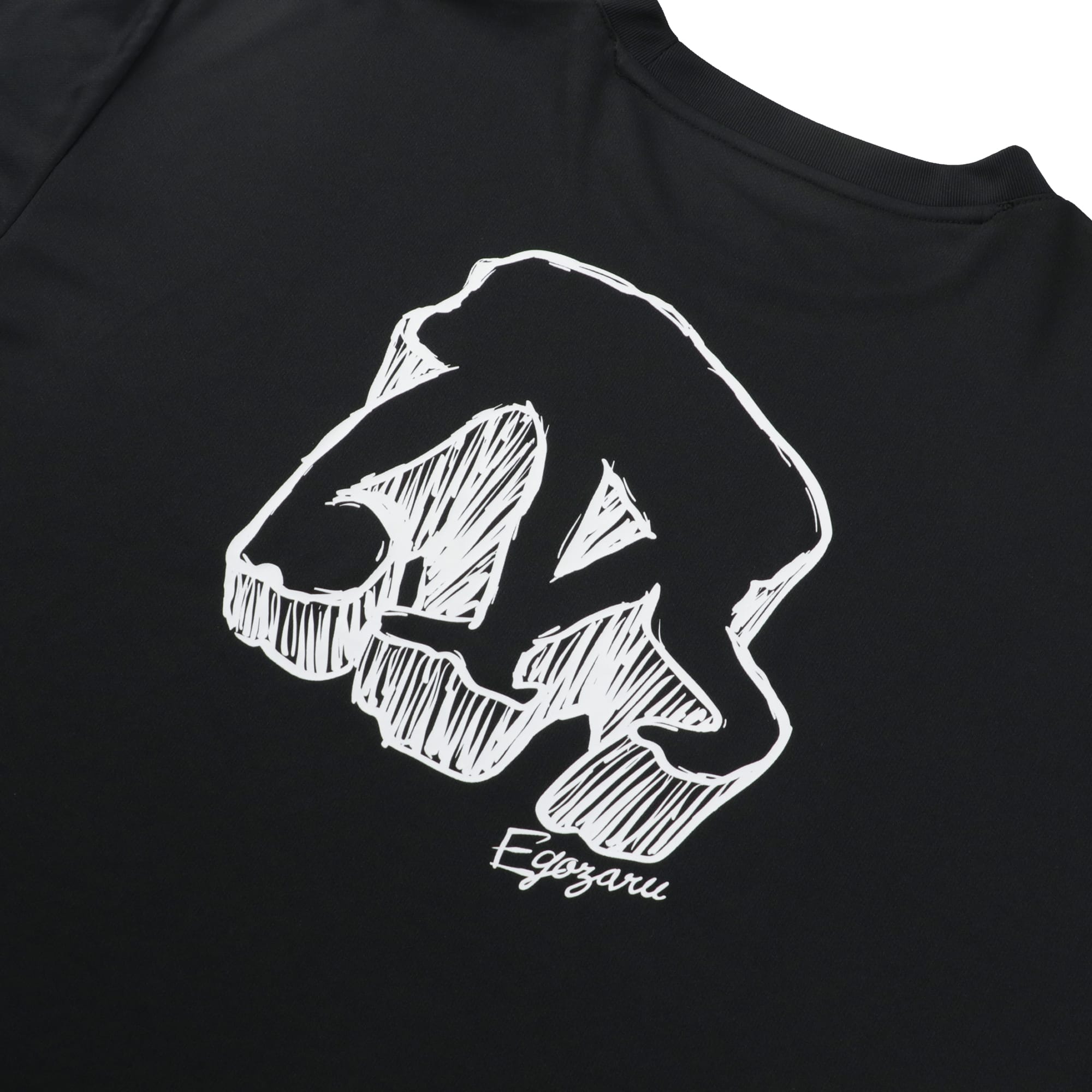 スクリブルブロック ワンカラー バックプリント Tシャツ – EGOZARU