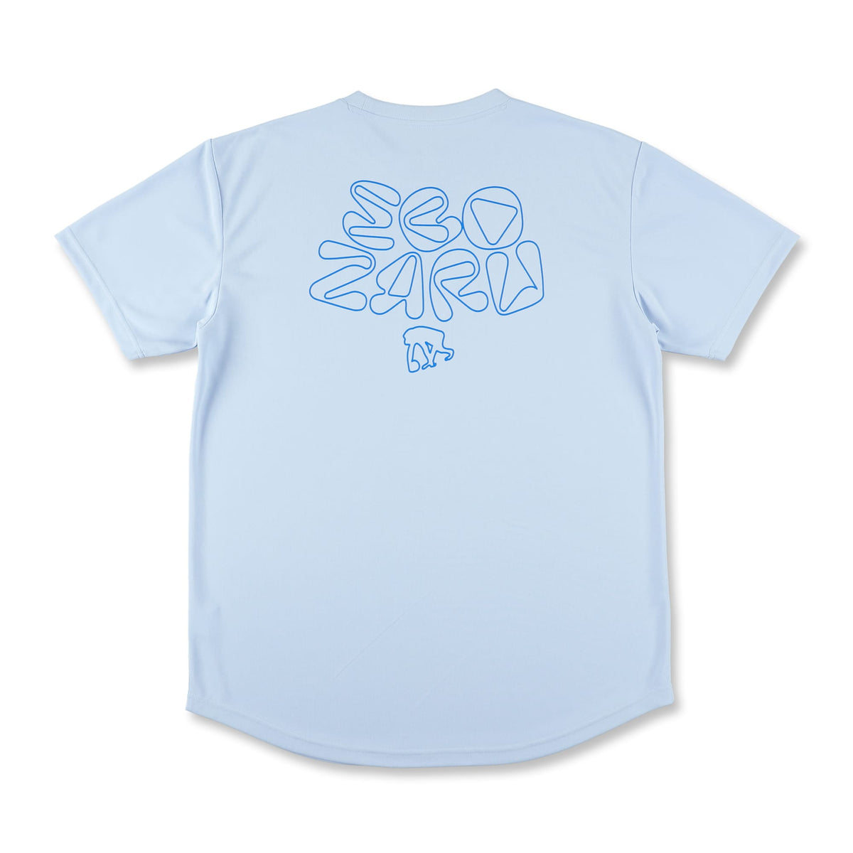 EGZRマーブル バックプリント Tシャツ