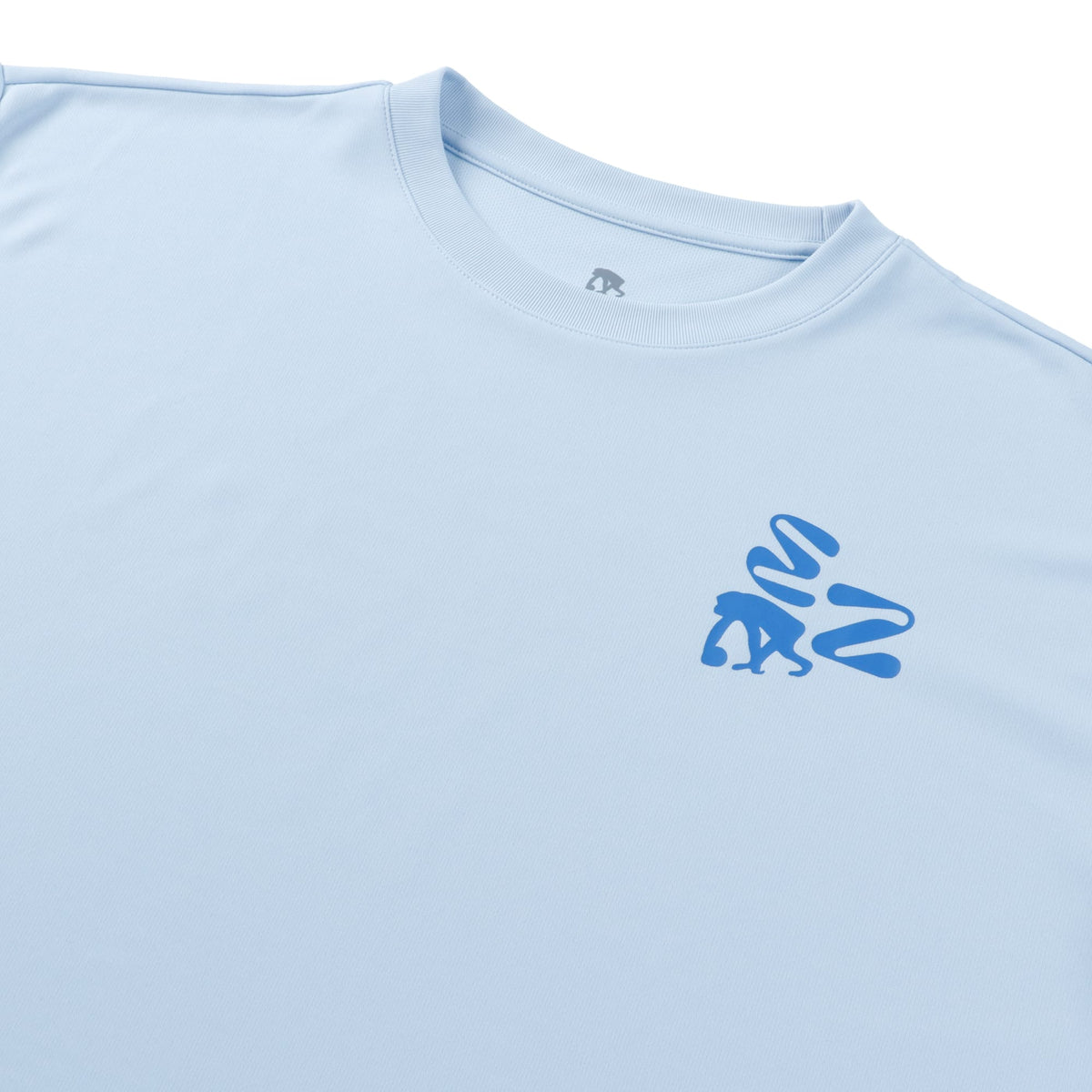 EGZRマーブル バックプリント Tシャツ