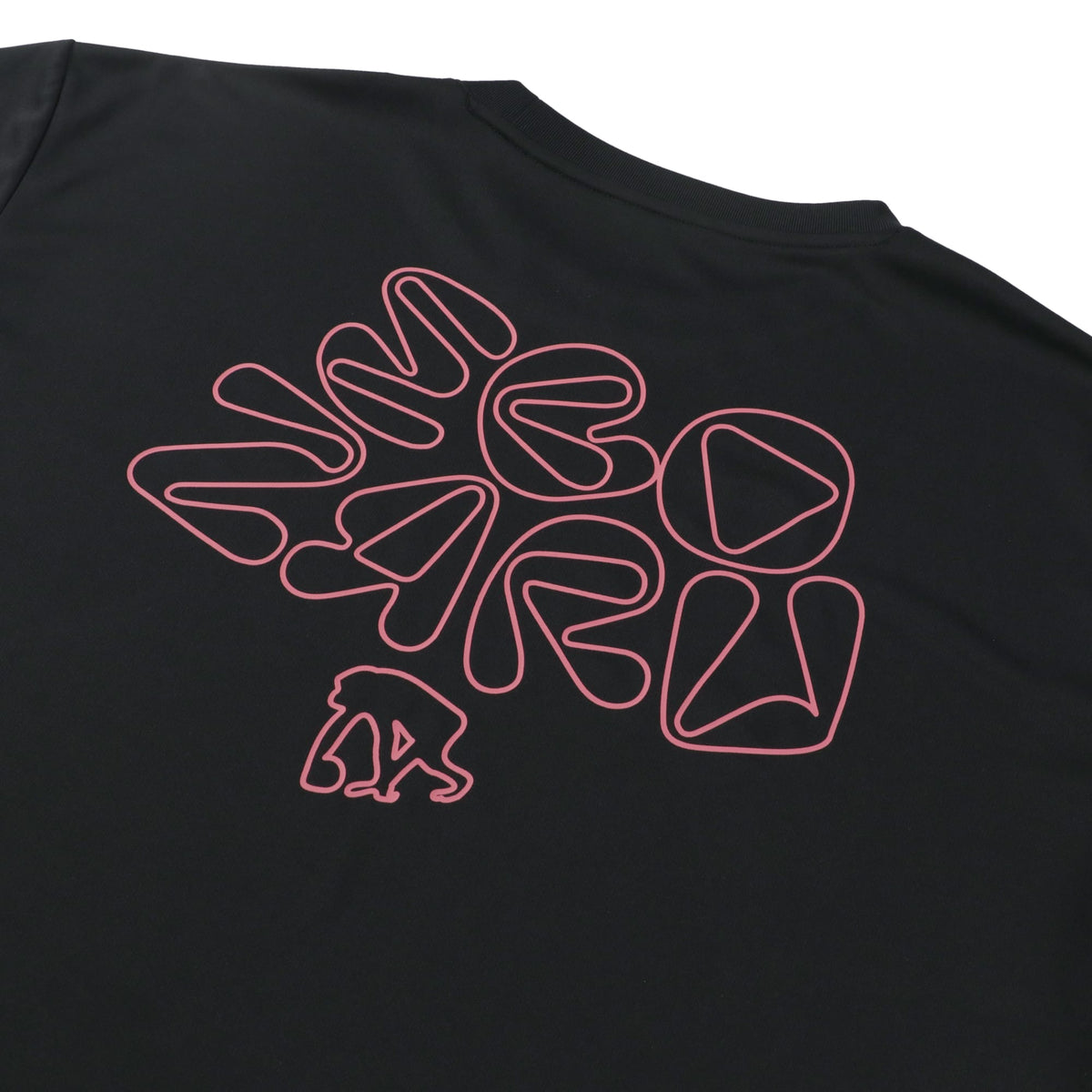 EGZRマーブル バックプリント Tシャツ