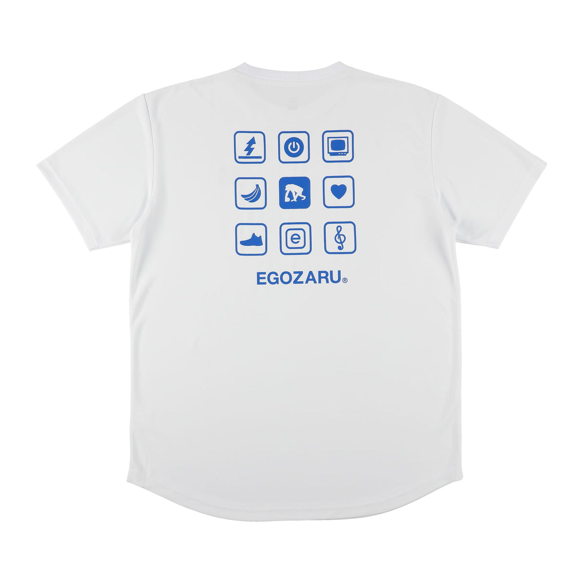 ビッグアイコン バックプリント Tシャツ