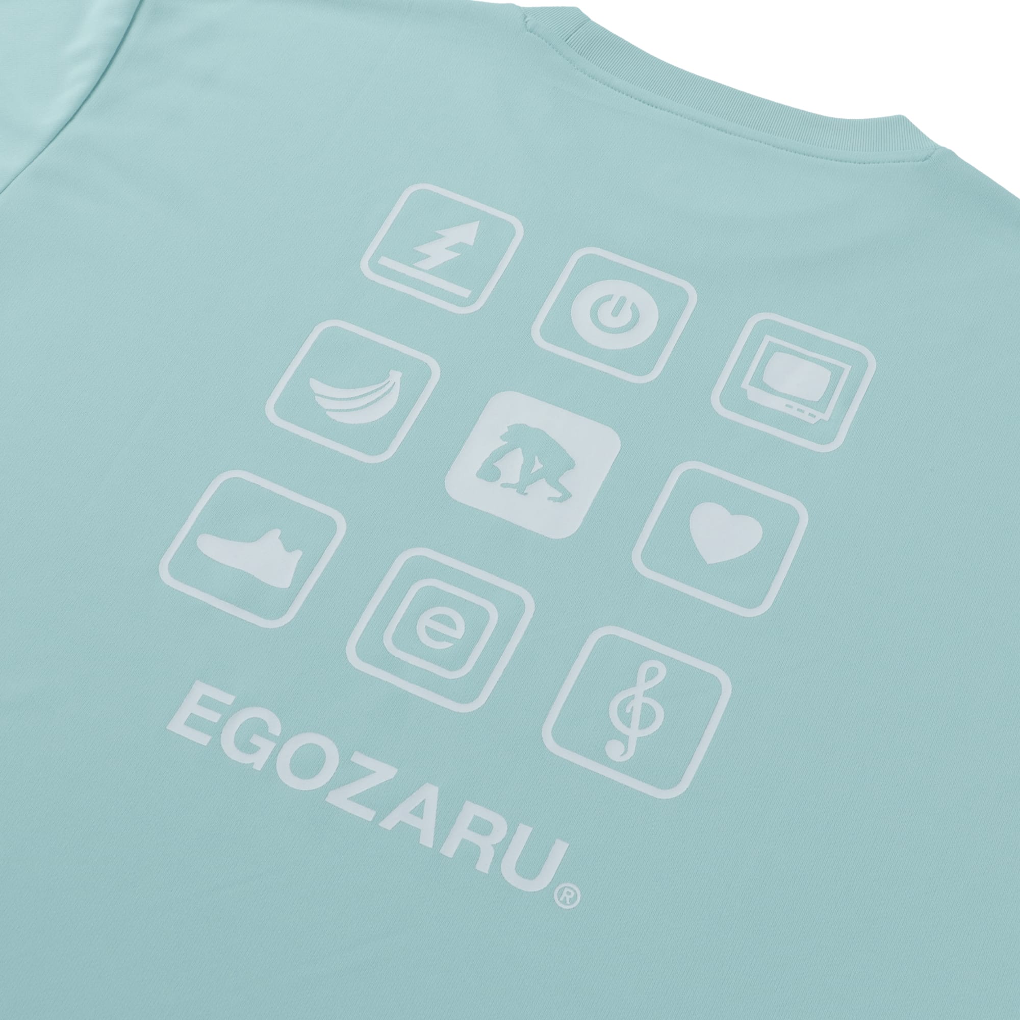 ビッグアイコン バックプリント Tシャツ – EGOZARU ONLINE STORE