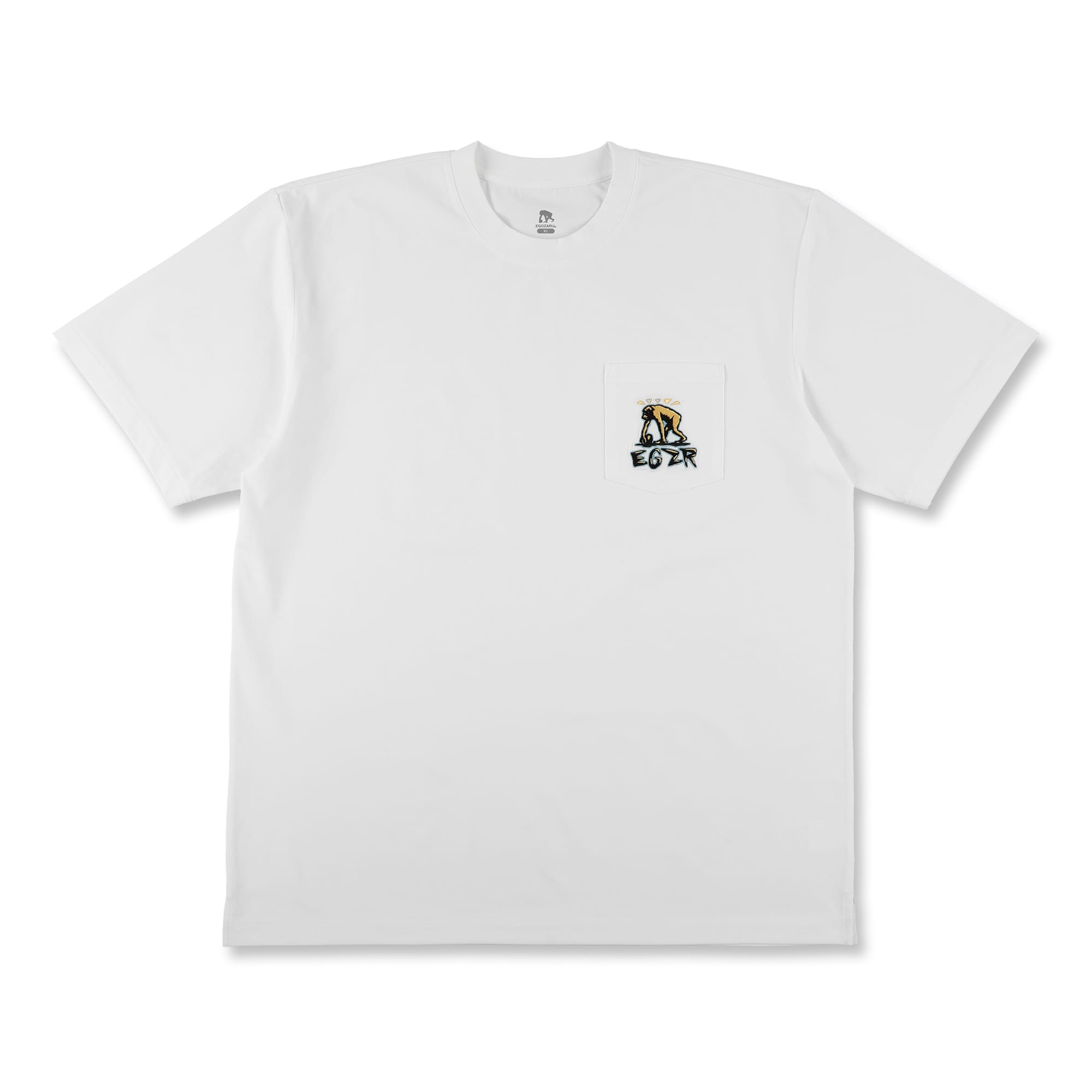 BIGシルエット ロックステディ エンブロイダリー ポケットTシャツ