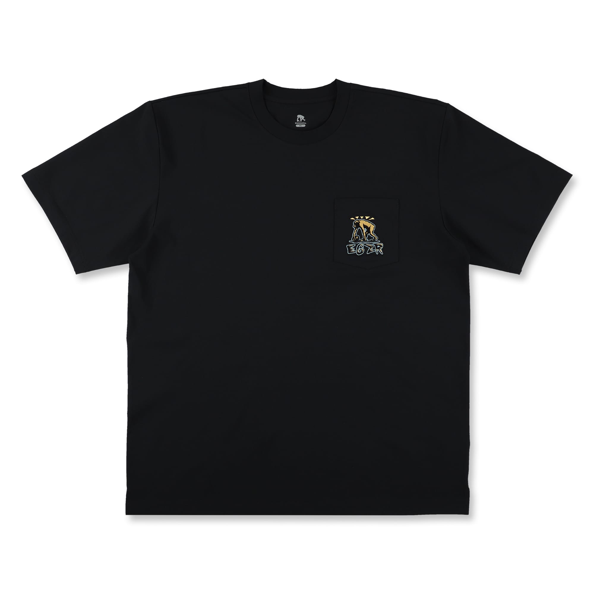 BIGシルエット ロックステディ エンブロイダリー ポケットTシャツ