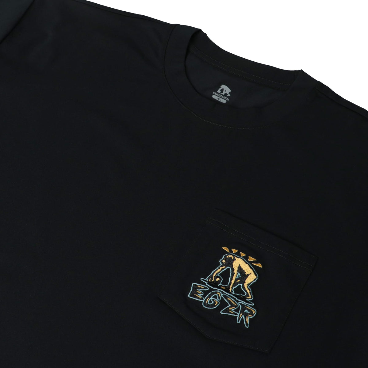 BIGシルエット ロックステディ エンブロイダリー ポケットTシャツ