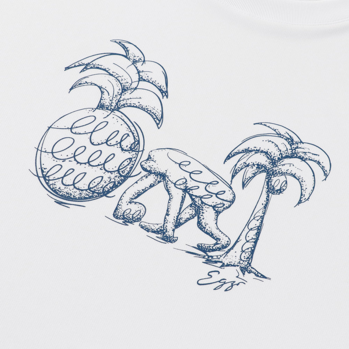 スティップルアロハ Tシャツ