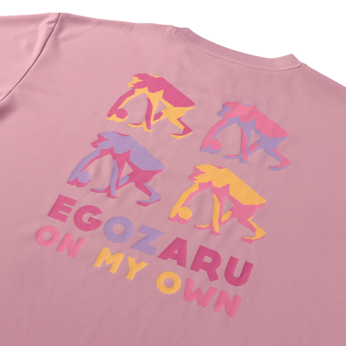 ポリゴン バックプリント Tシャツ