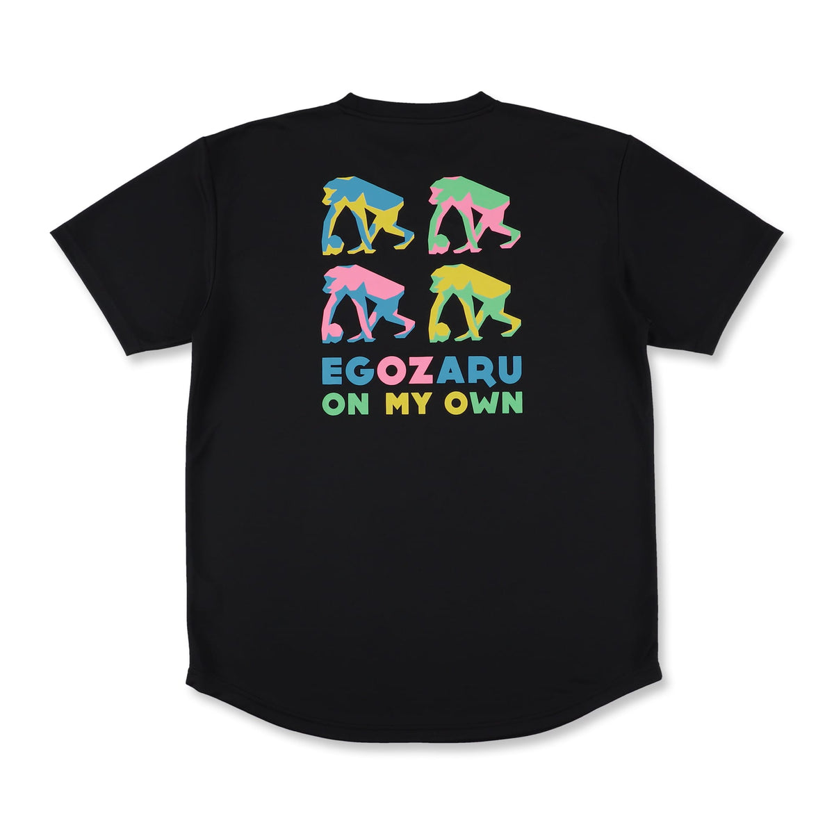 ポリゴン バックプリント Tシャツ