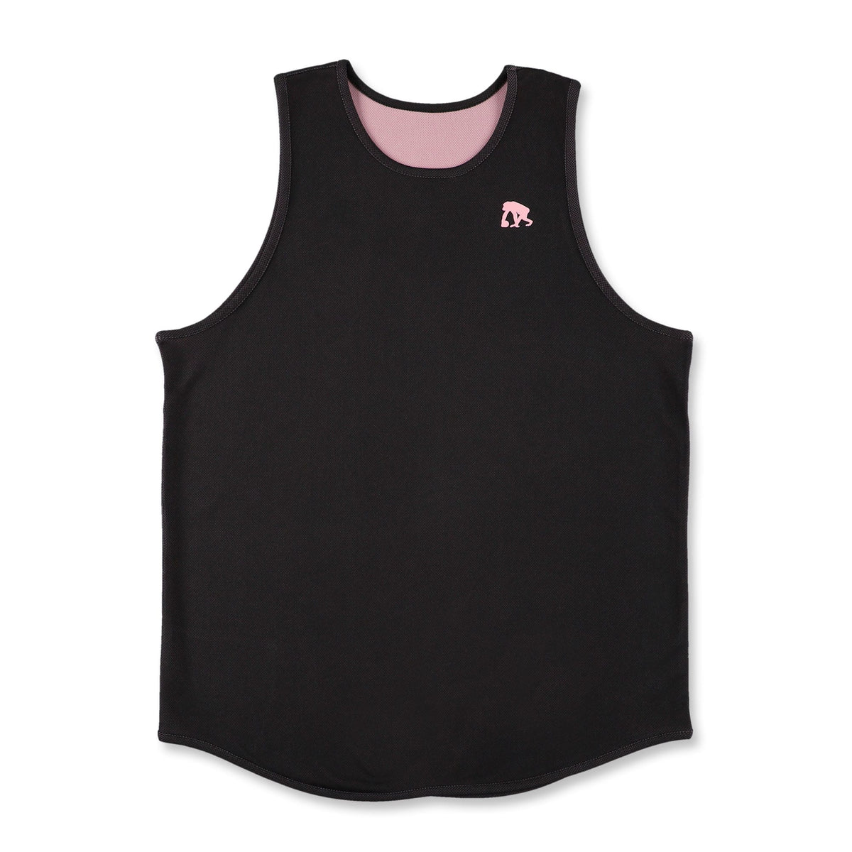 【上下セット】ライトウェイトリバーシブル（ブラック x ペールコーラル）