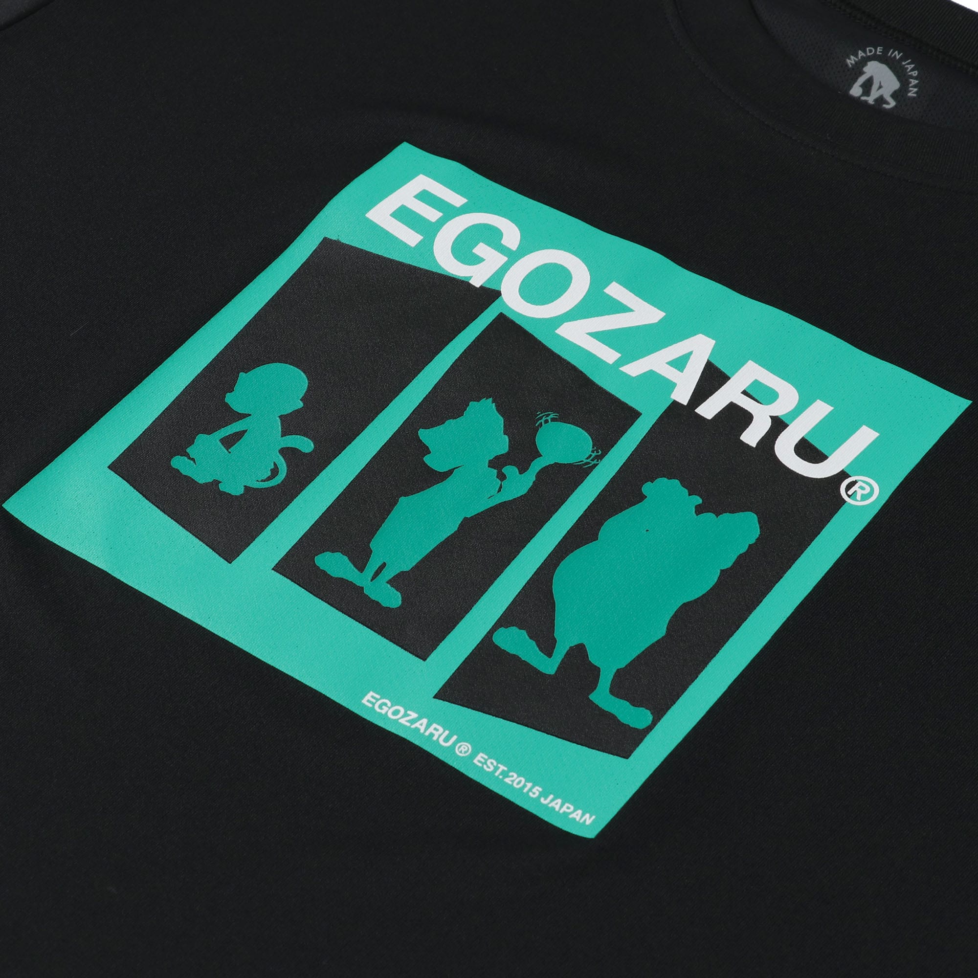 エゴザル　Tシャツ　XL ブラック　ホワイト　MON Beast Crossing T -shirt – EGOZARU ONLINE STORE | エゴザル