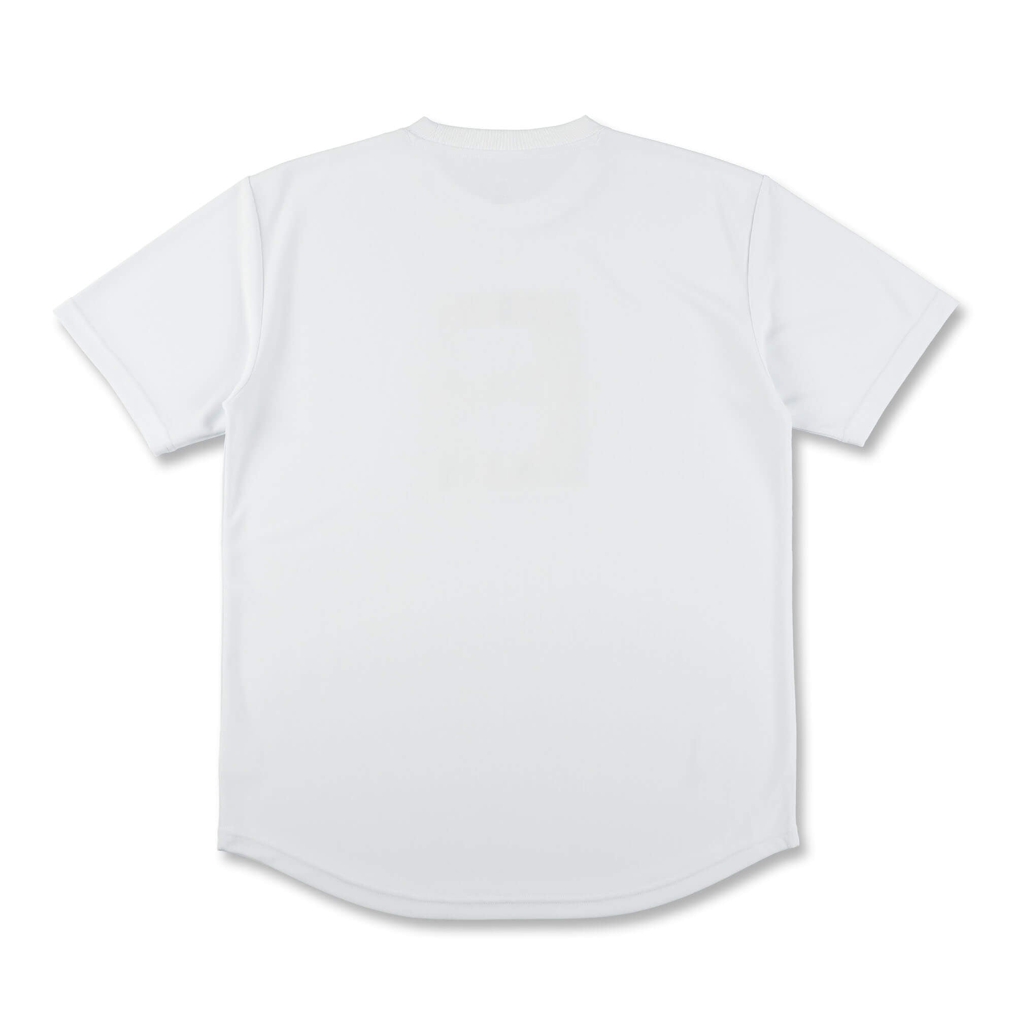 サナ⑤ＬＬアイボリーパール使いロゴデザインＴシャツカットソー　夏 2021決勝オリジナルTシャツ】カラー：ホワイト×ピンク | SUMMER