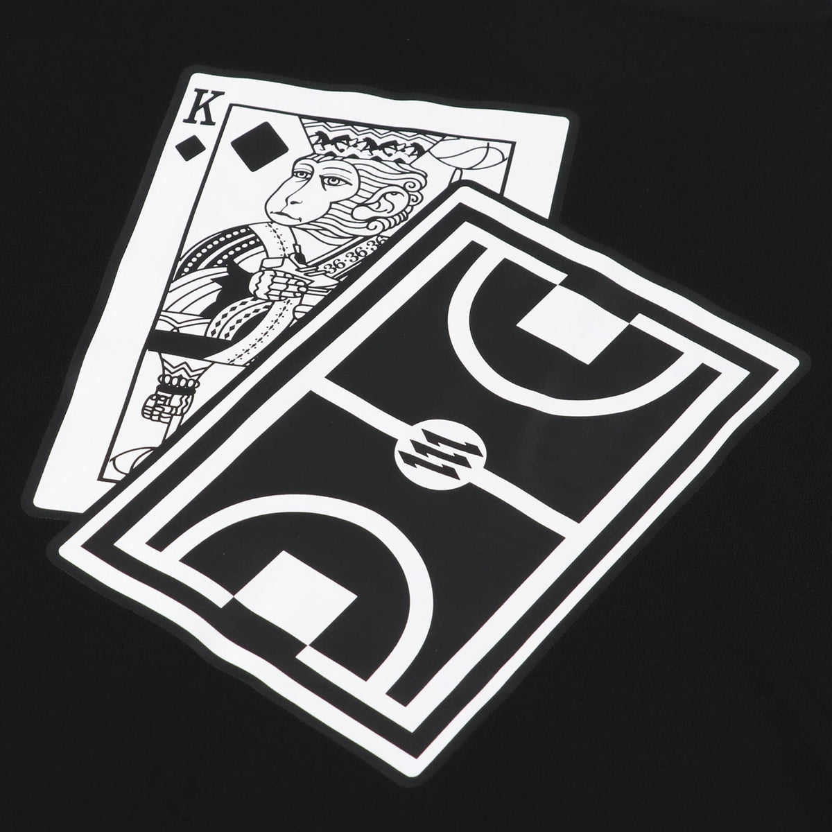 Draw card T -shirt