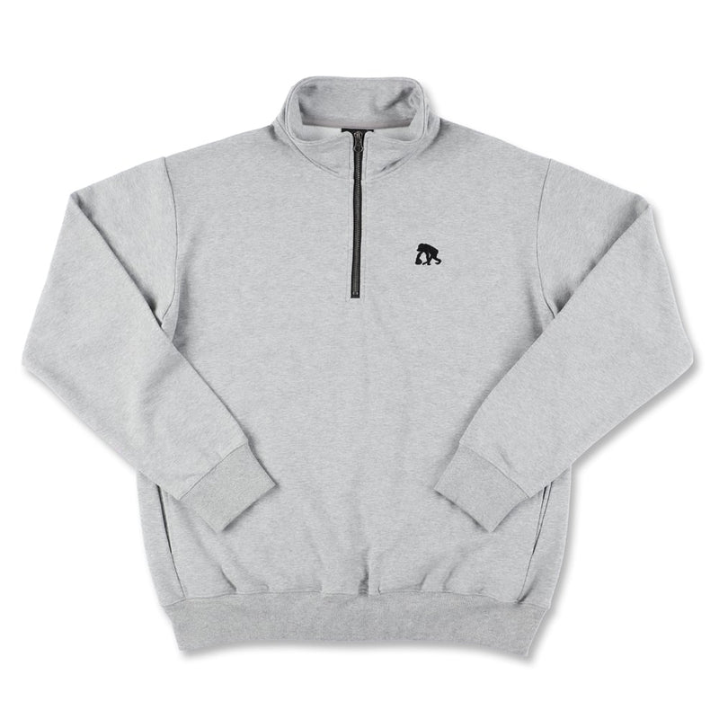 Half zip sweatshirt