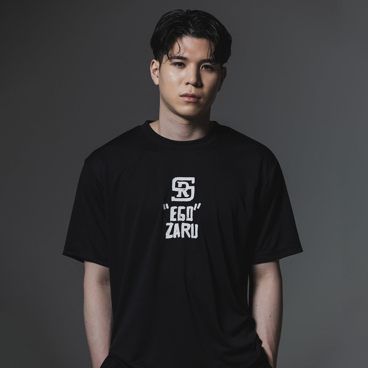 ［RIKU］RS ドローイング ロゴ Tシャツ［ストレートヘム］