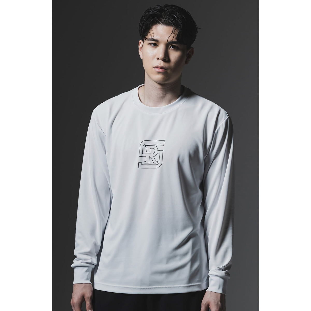 [RIKU] RS line logo long sleeve T-shirt