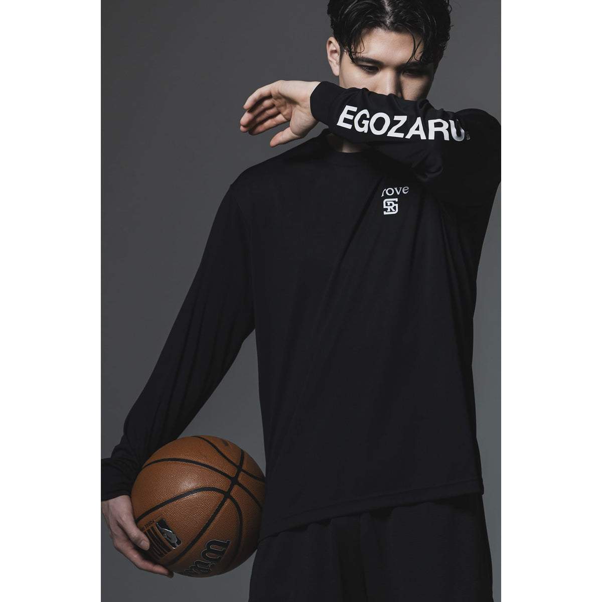 [RIKU] Prove RS One Point Logo Long Sleeve T-Shirt