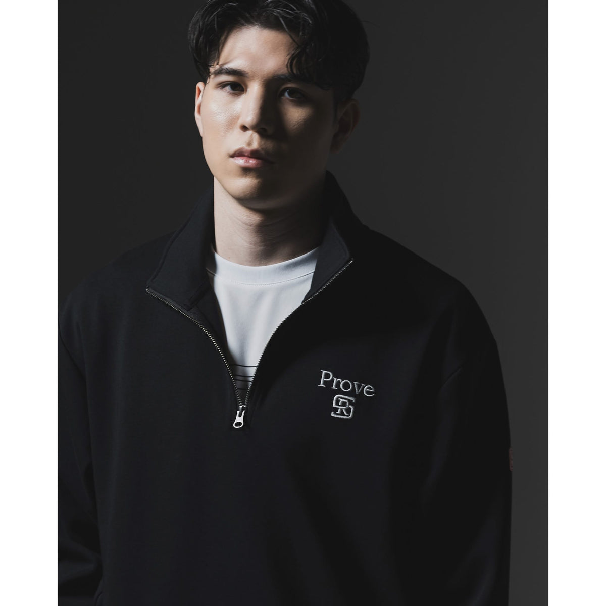 [RIKU] Prove RS sweatshirt half zip