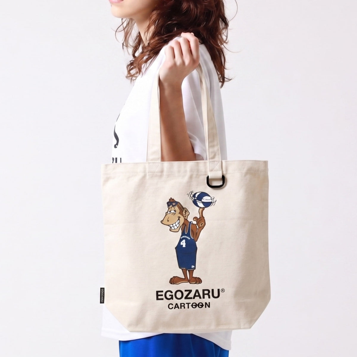 EGOZARU CARTOON MIKEY キャンバストートバッグ