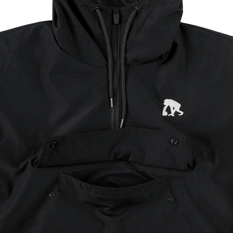 Half zip windbreaker
