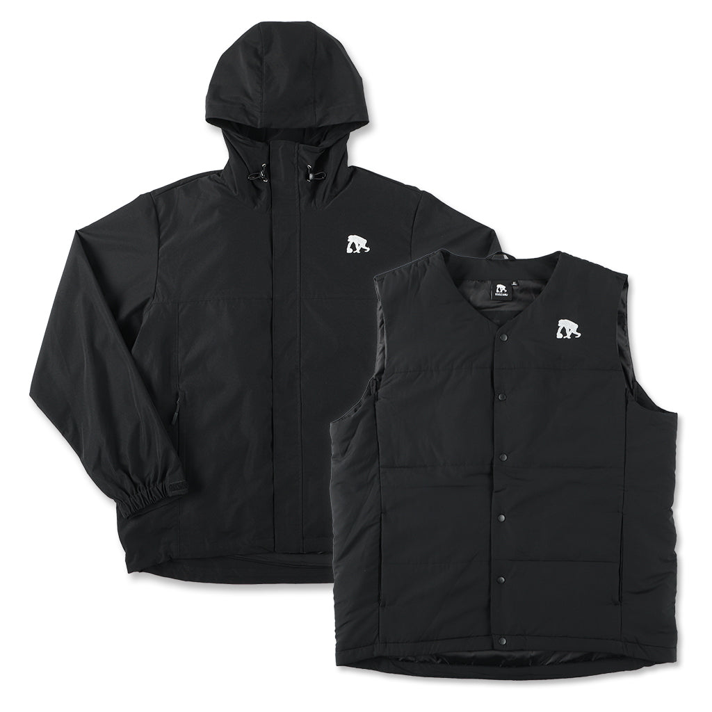 3WAY combo jacket (with detachable batting vest) – EGOZARU ONLINE 