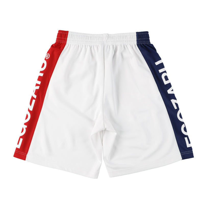 Tricolor side line shorts