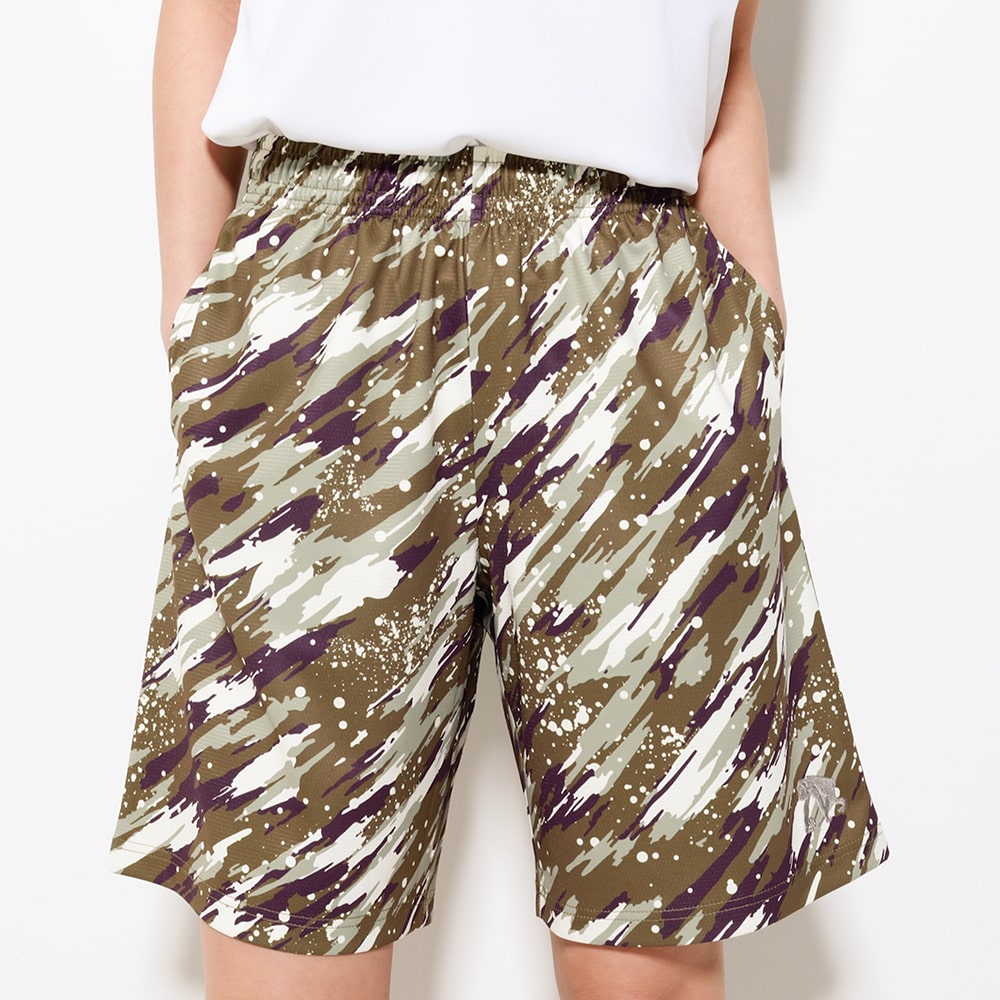 Splatter Camo Short Pants