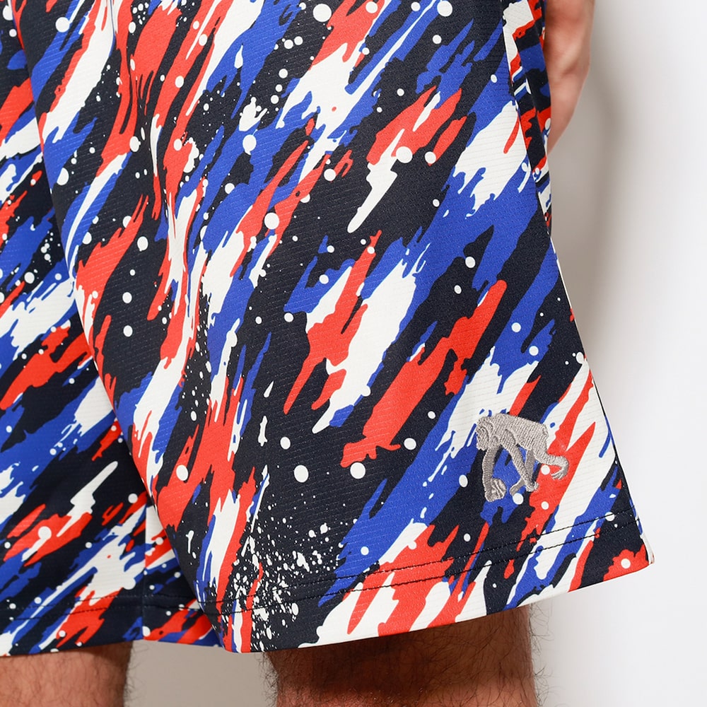 Splatter Camo Short Pants