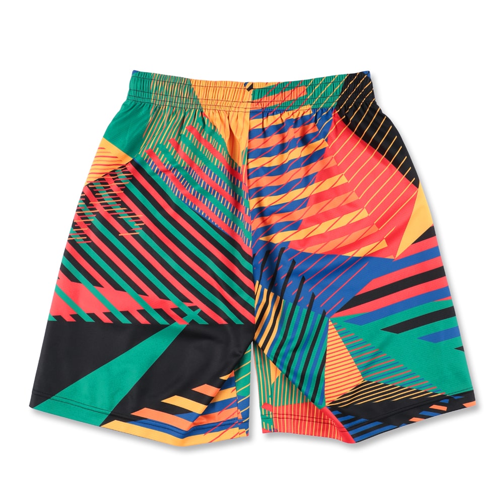 Wide geometric shorts – EGOZARU ONLINE STORE | エゴザル公式 