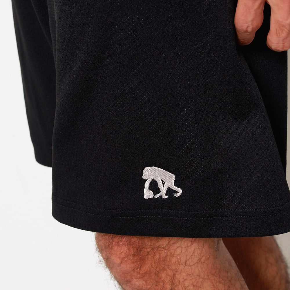 Reversible mesh shorts