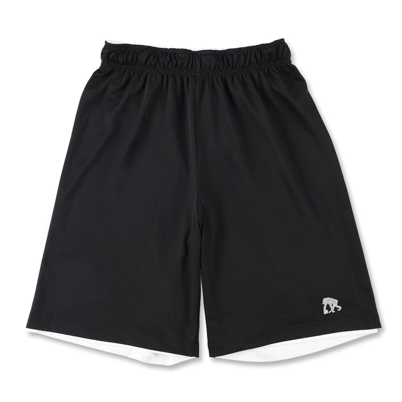 Reversible mesh shorts