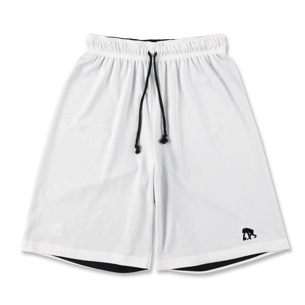 Reversible mesh shorts