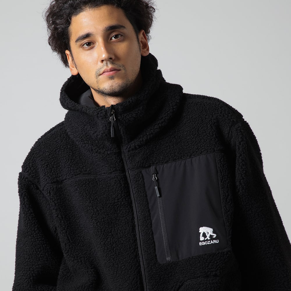 Bore fleece parka