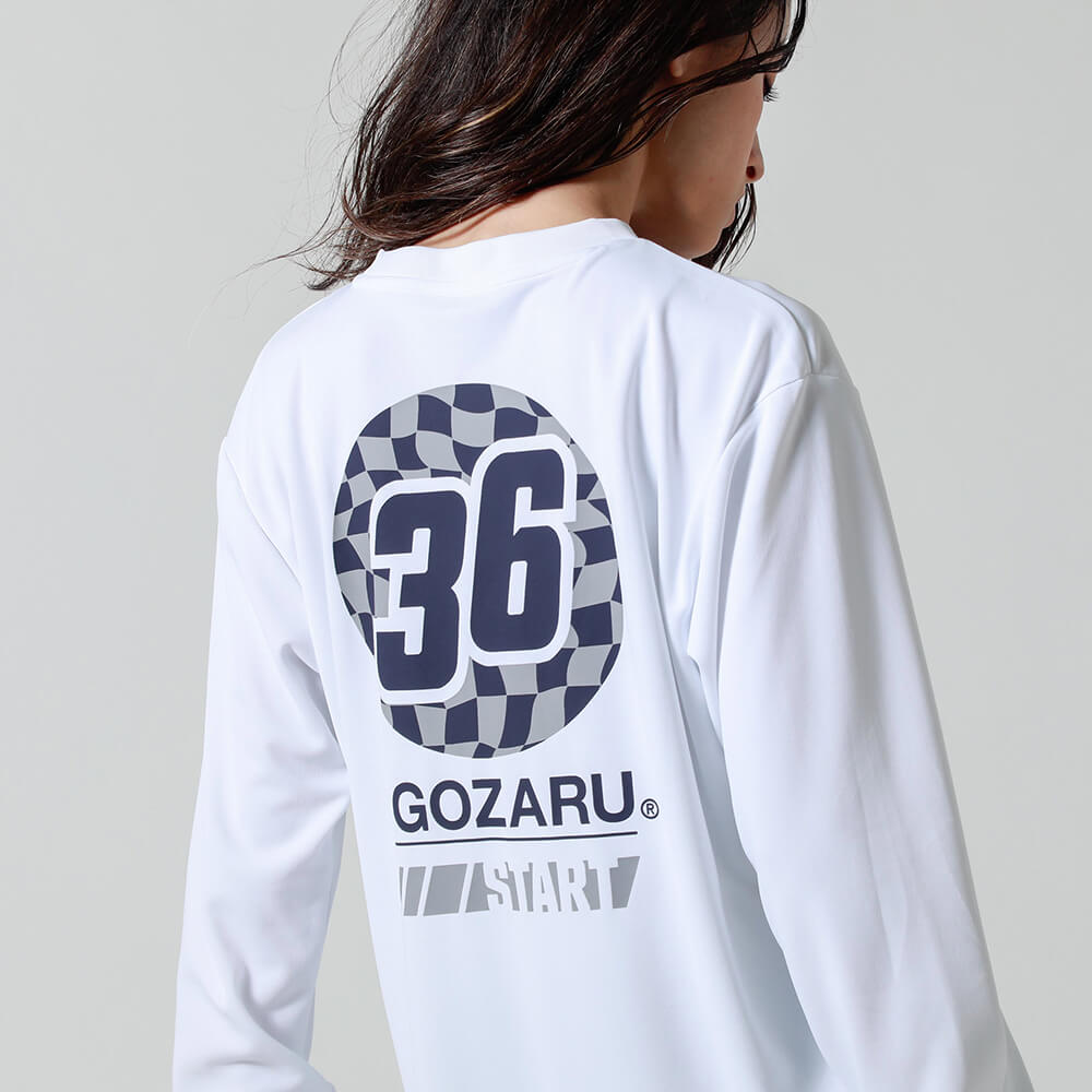 Ceckard Back Print Long T -shirt