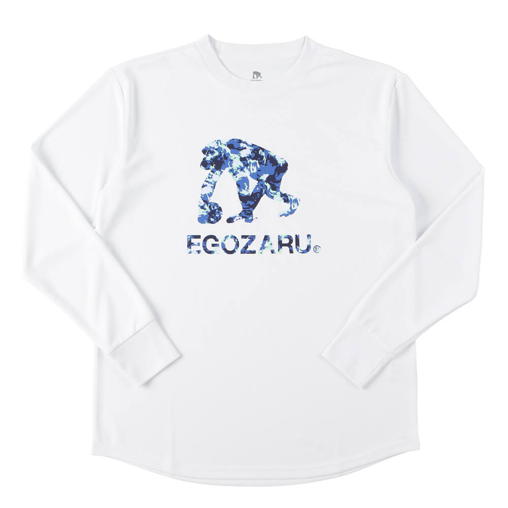 Flame logo long T -shirt