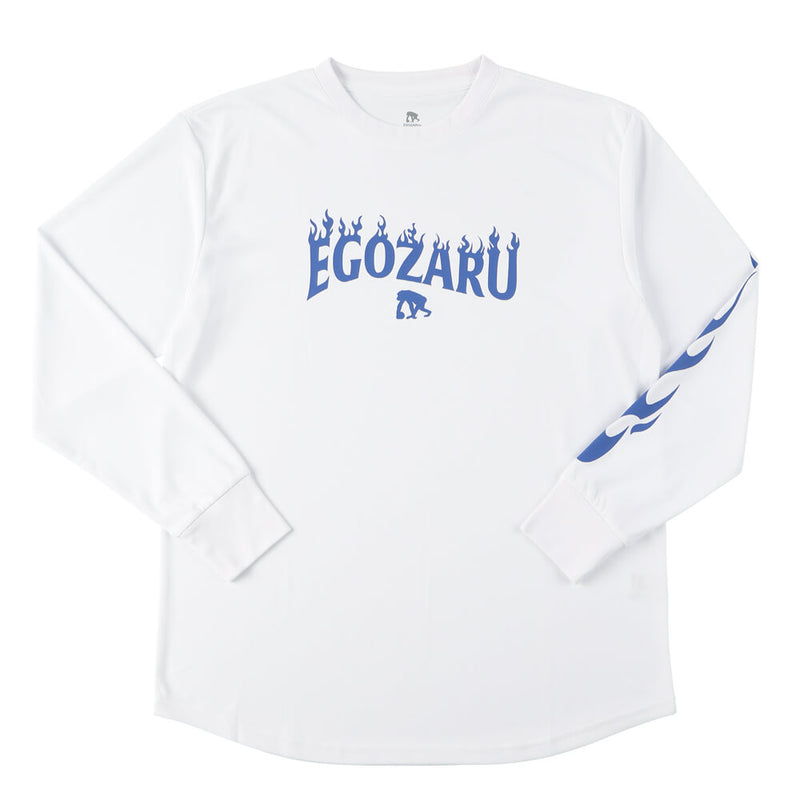 フレイム スリーブプリント ロングTシャツ – EGOZARU ONLINE STORE